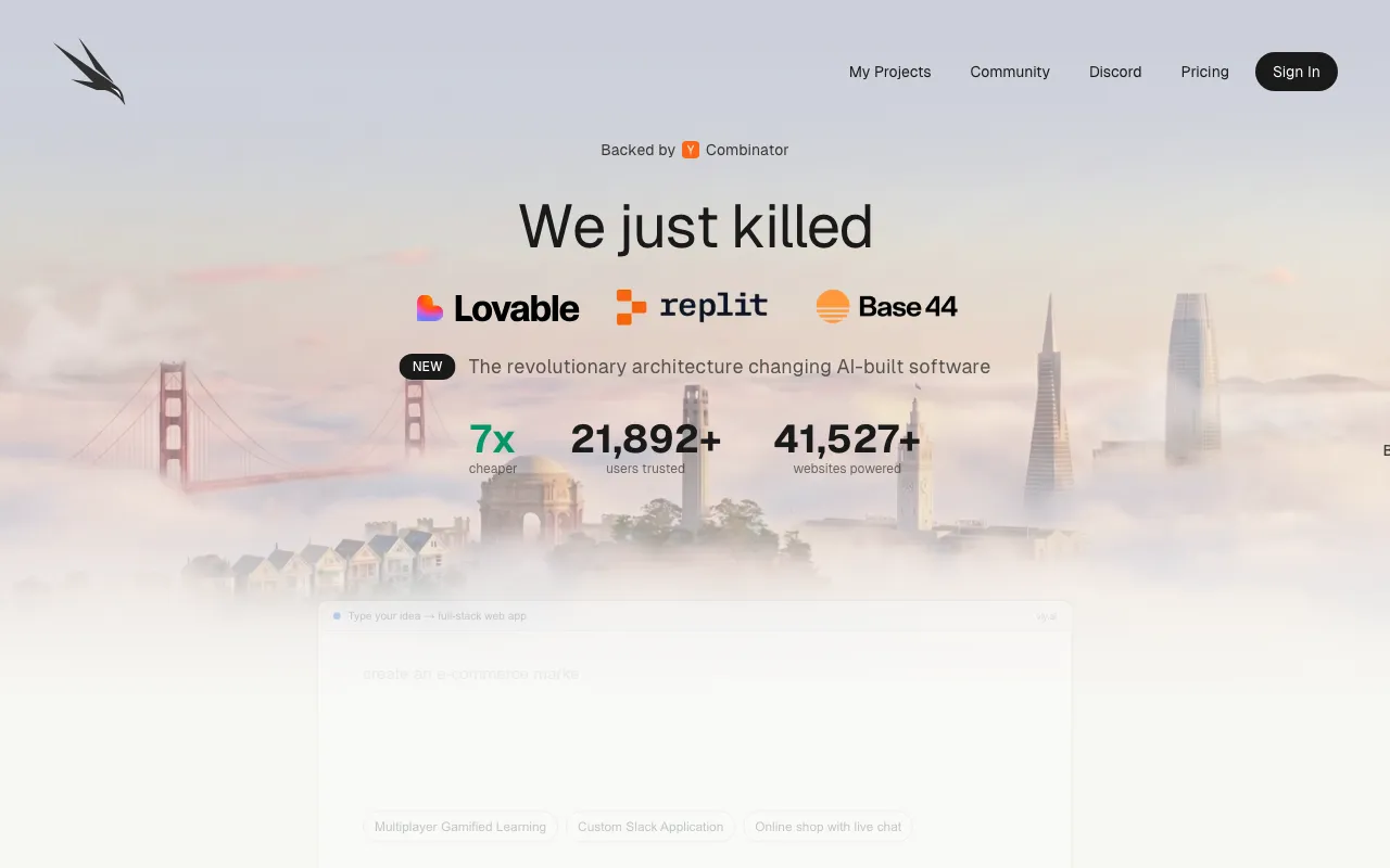 Vly AI — preview screenshot