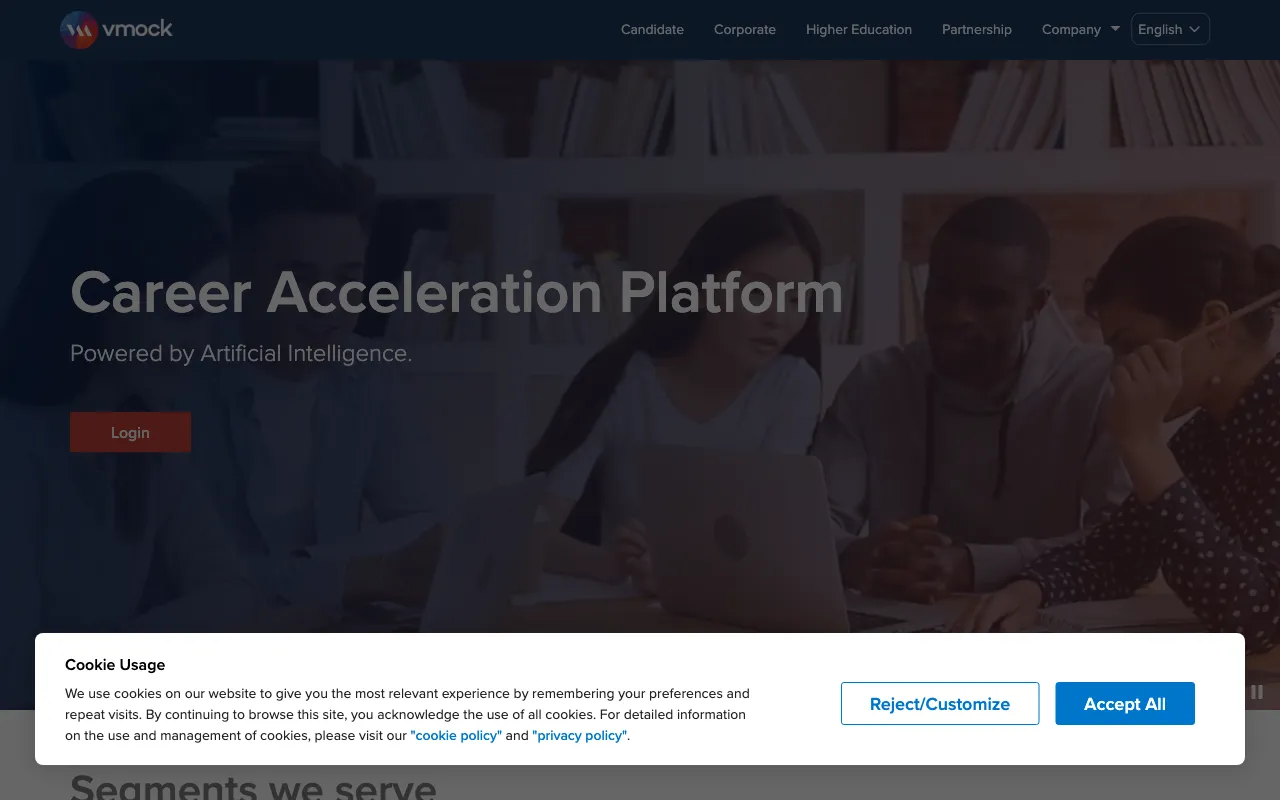 vmock.com — preview screenshot