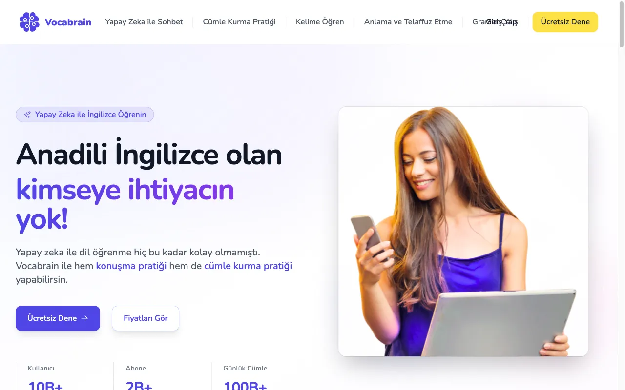 Vocabrain — preview screenshot