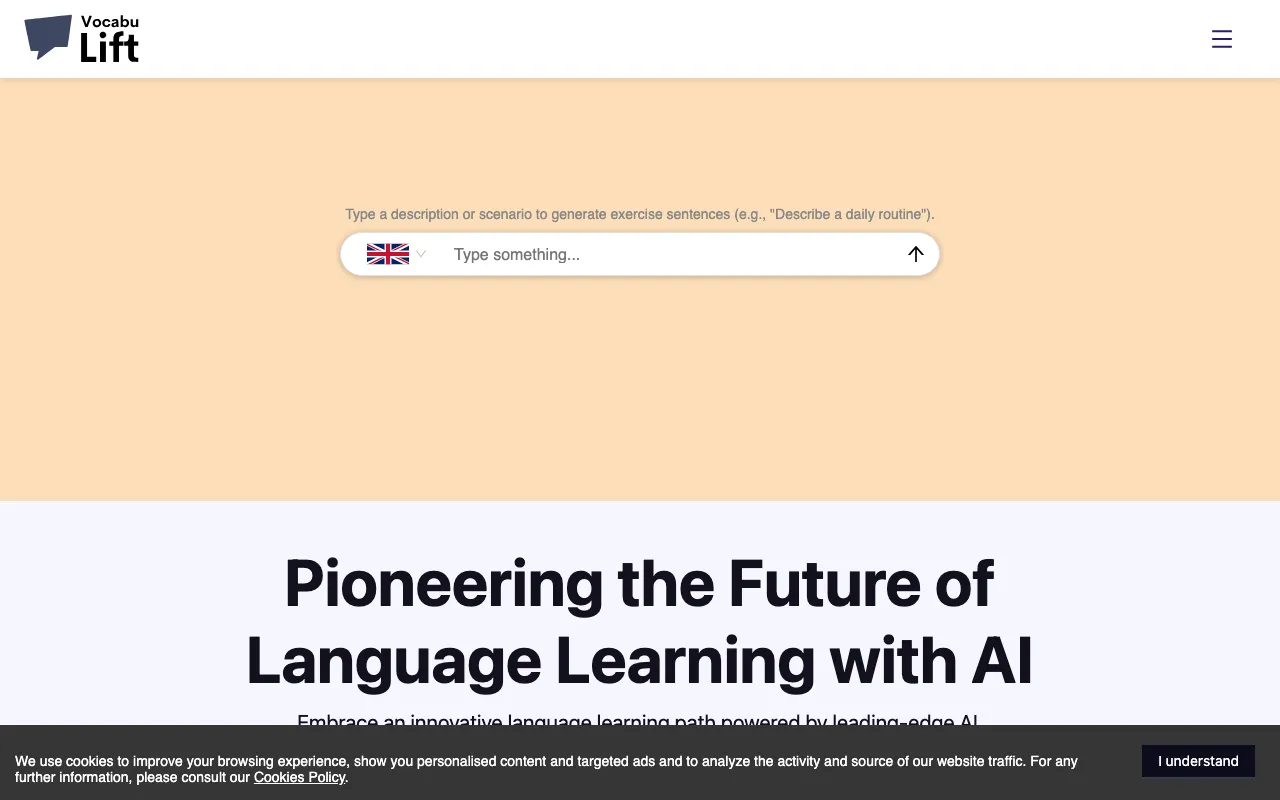 Vocabulift — preview screenshot