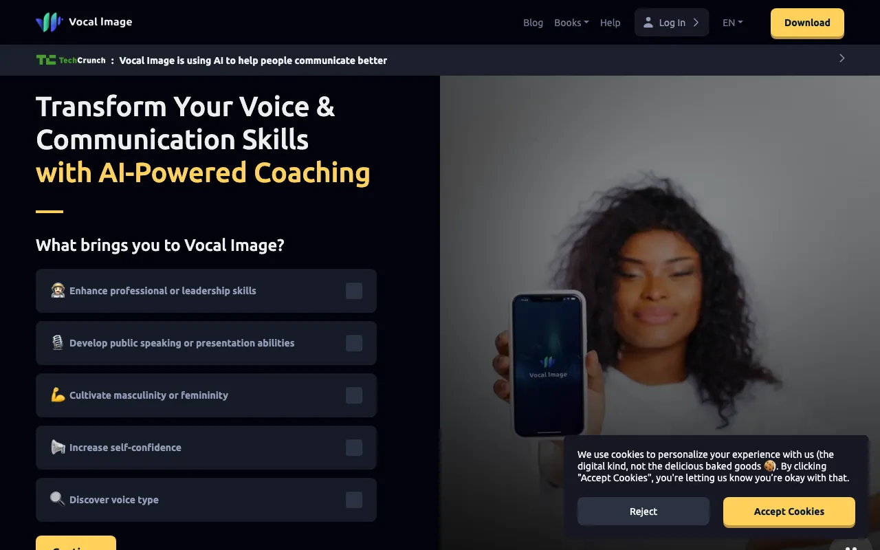 vocalimage.app — preview screenshot