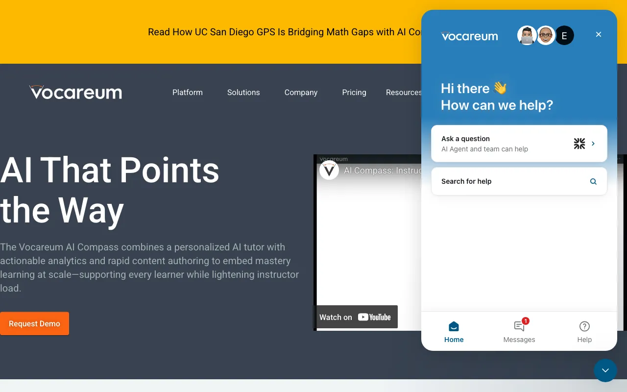 vocareum.com — preview screenshot