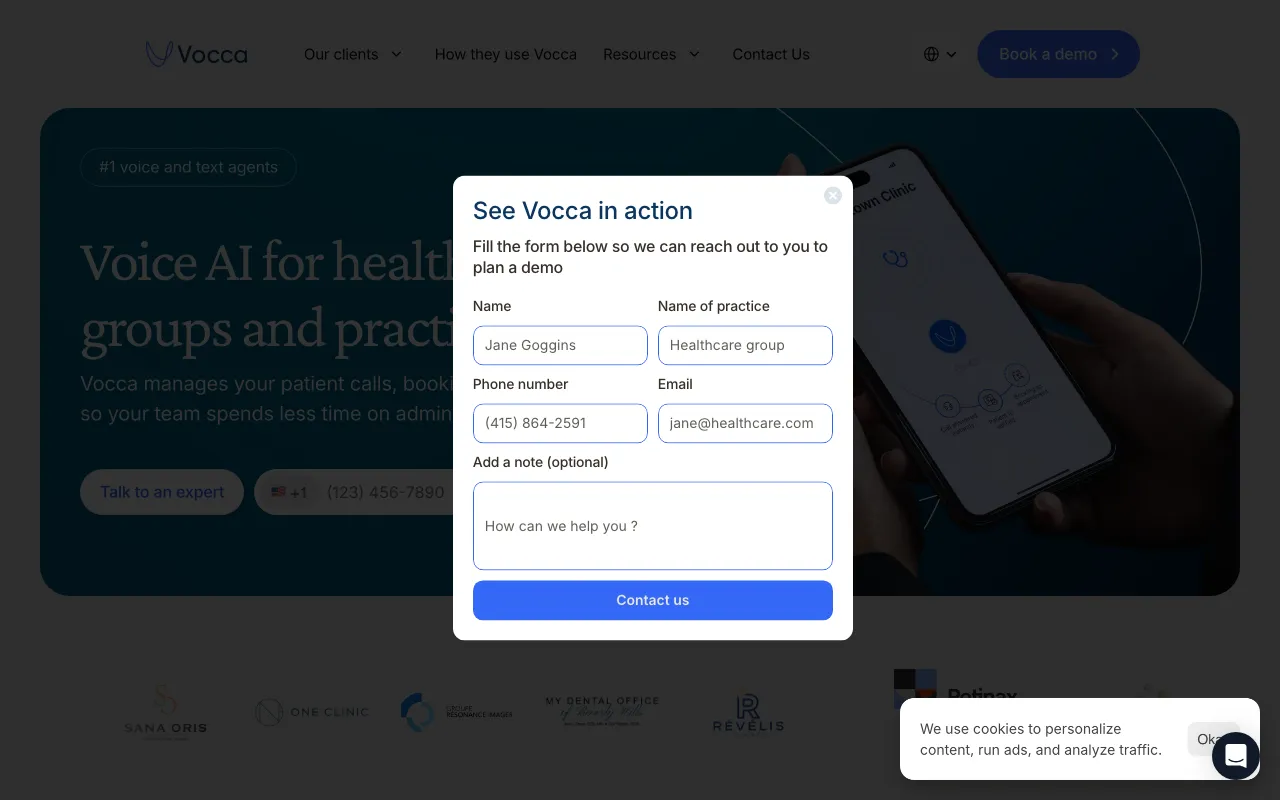 Vocca — preview screenshot