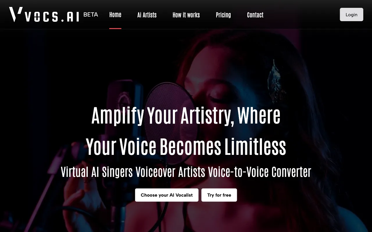 Vocs AI — preview screenshot