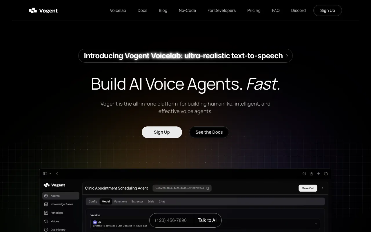 Vogent — preview screenshot