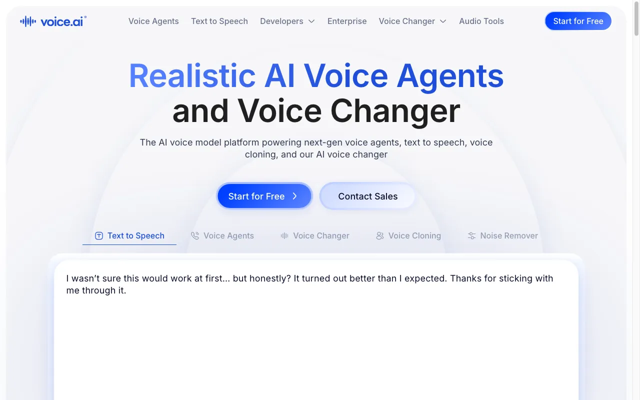 Voice AI — preview screenshot