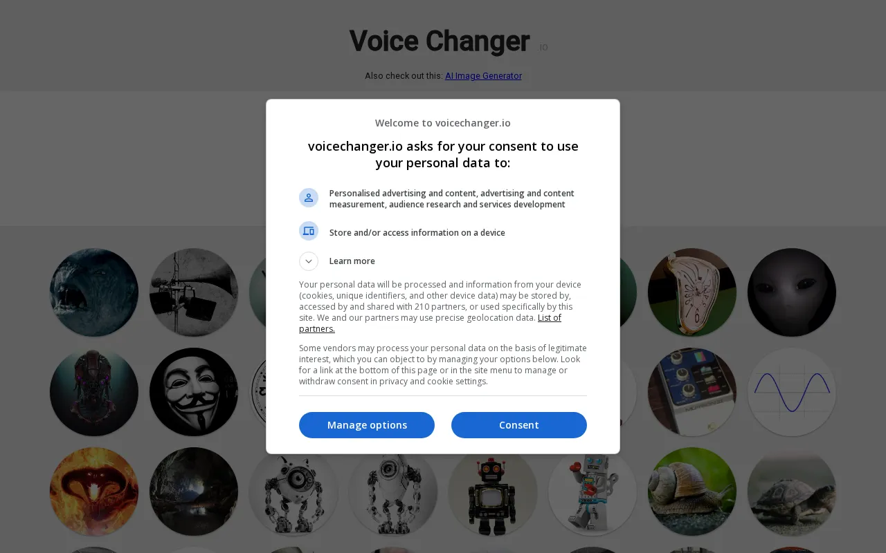 Voice Changer — preview screenshot