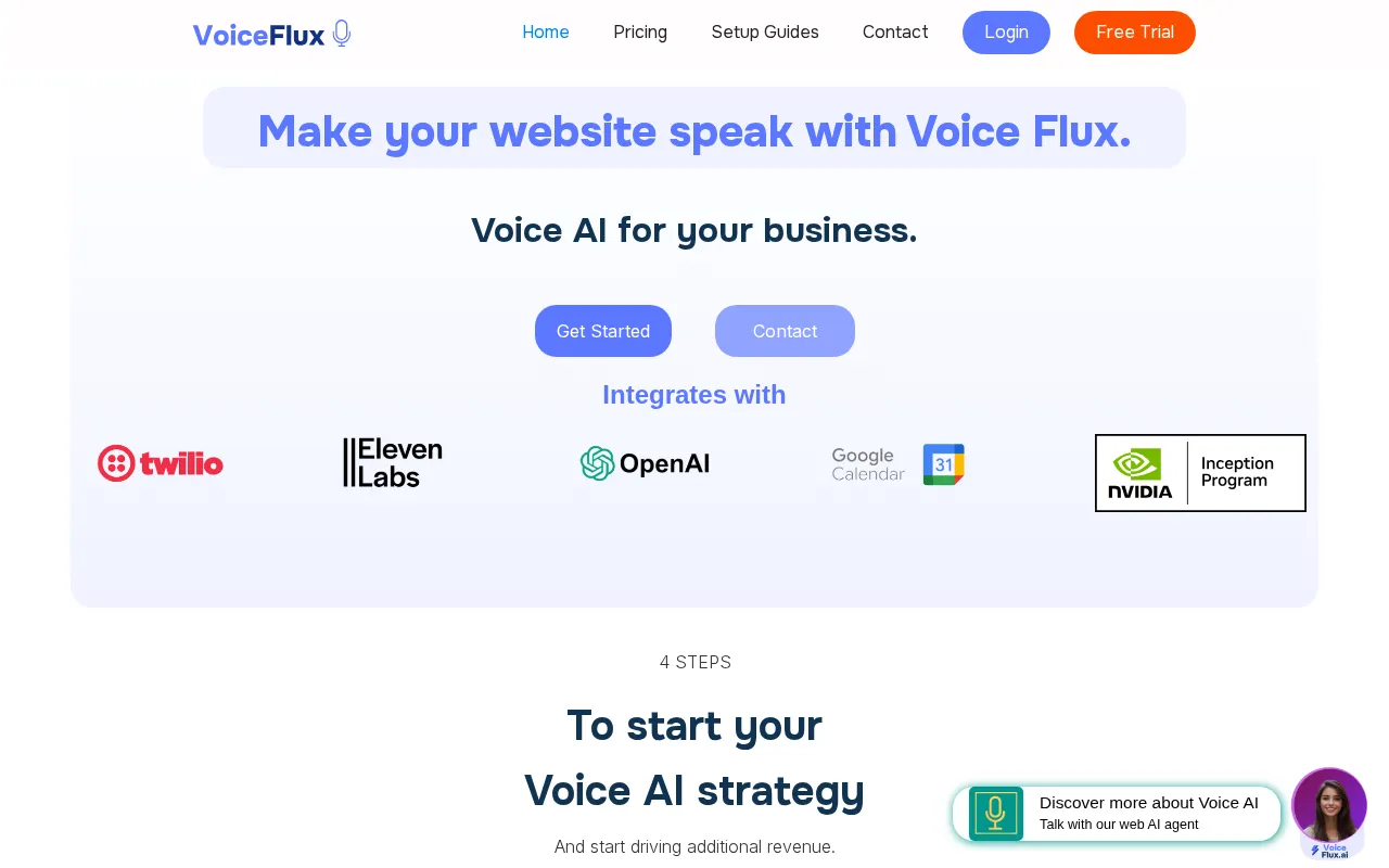 Voice Flux — preview screenshot