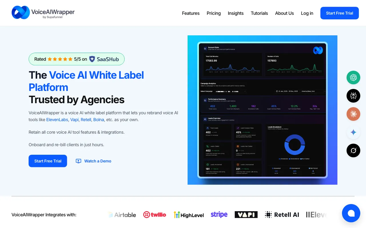 VoiceAIWrapper — preview screenshot
