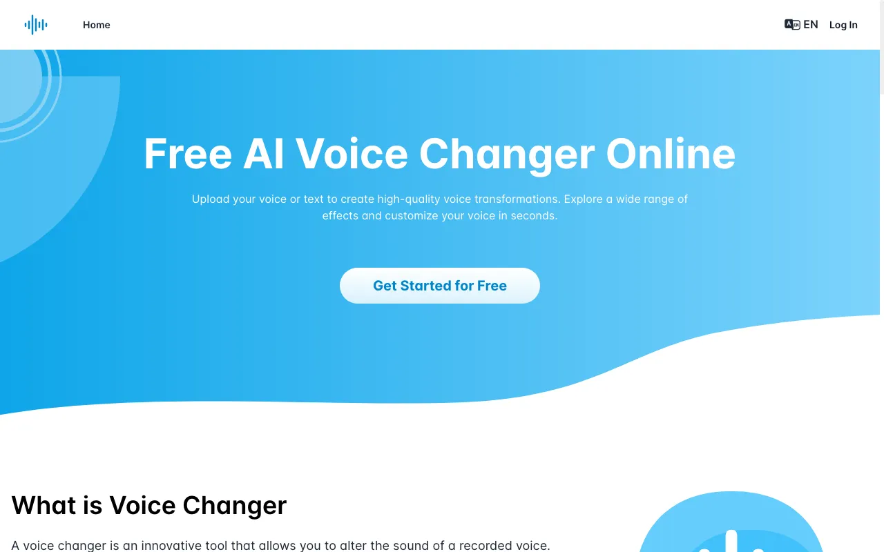 VoiceChanger.im — preview screenshot