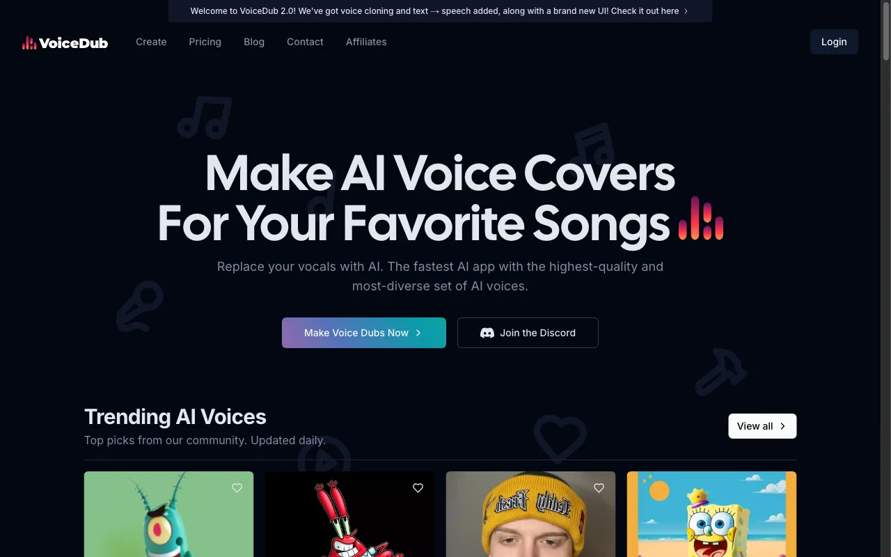 VoiceDub — preview screenshot