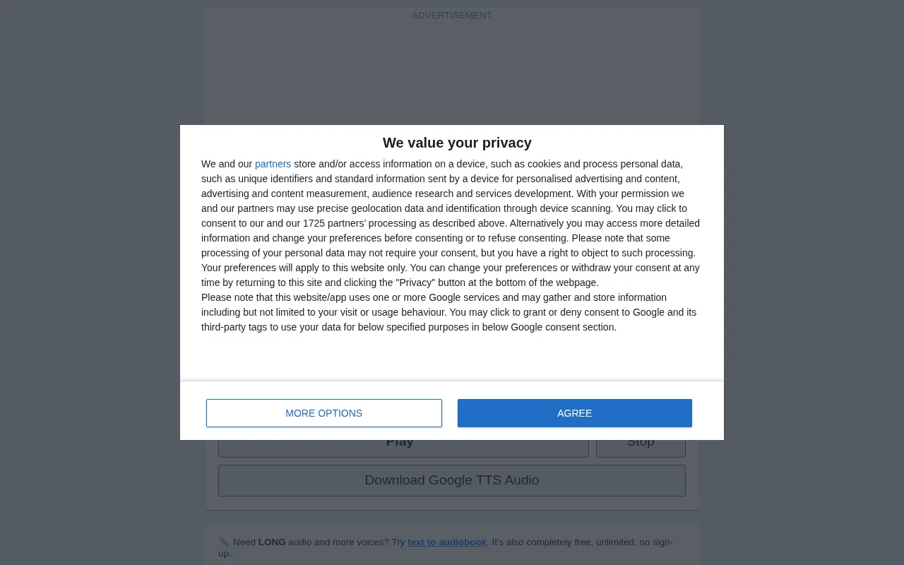 Voicegenerator — preview screenshot