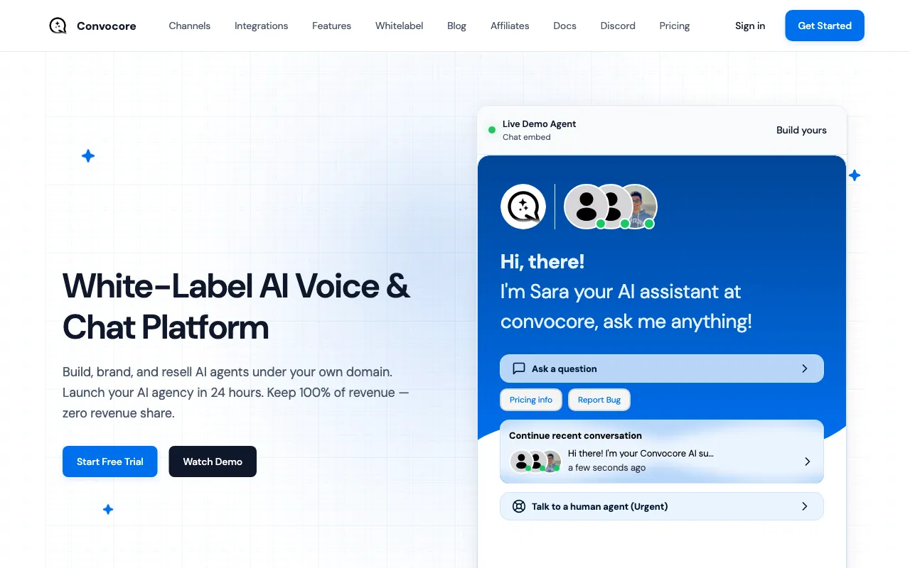 ConvoCore — preview screenshot