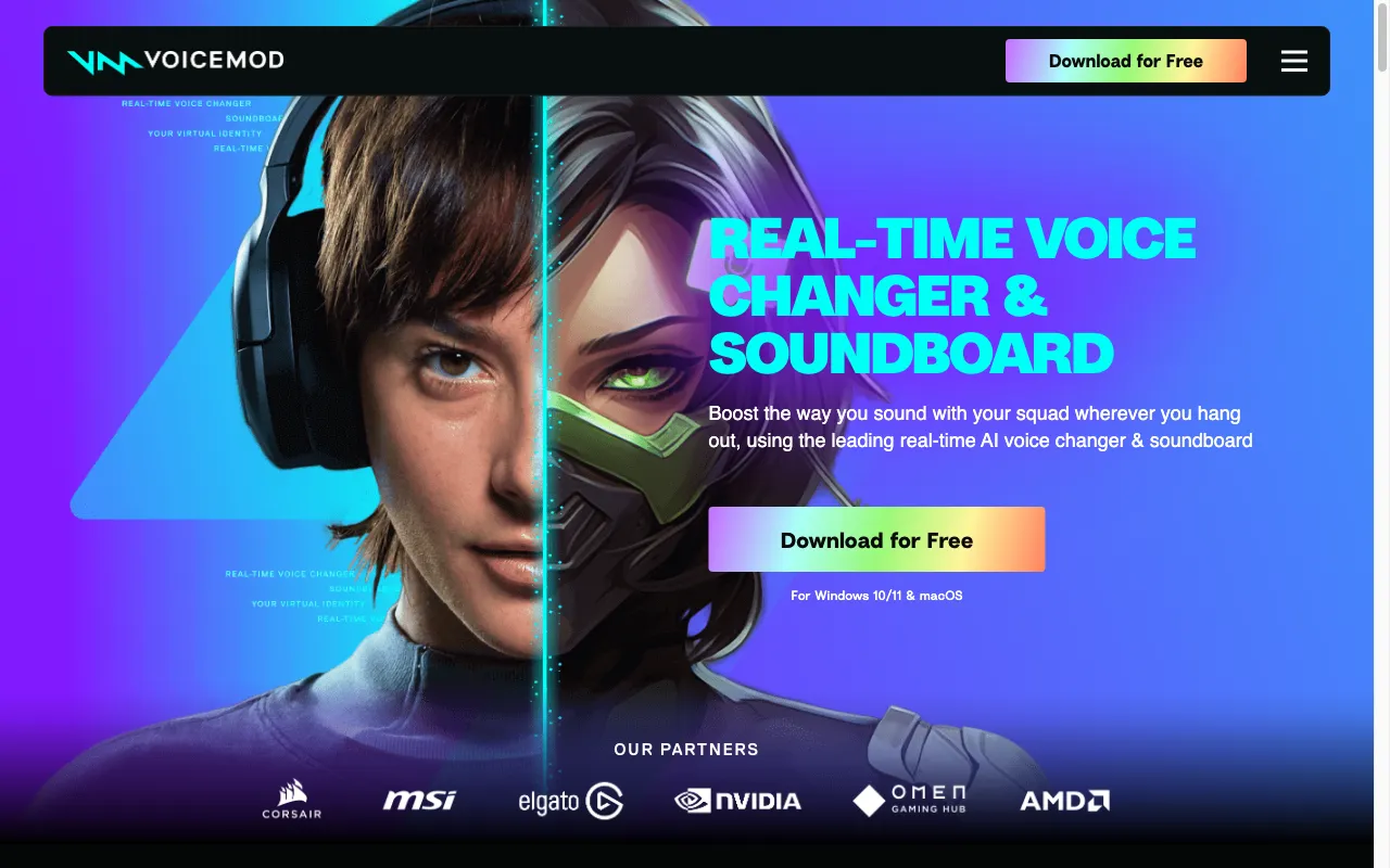 Voicemod — preview screenshot