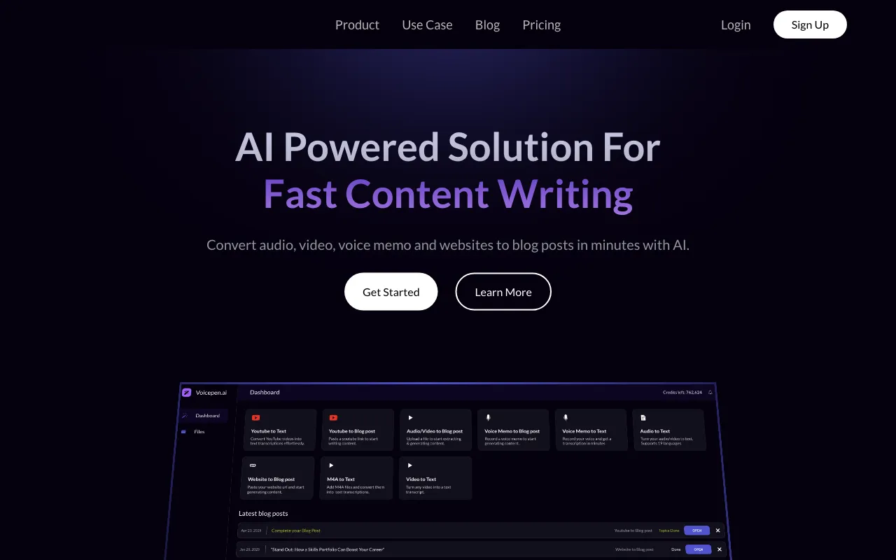 VoicePen AI — preview screenshot