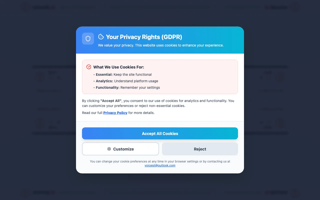 VoiceSii — preview screenshot