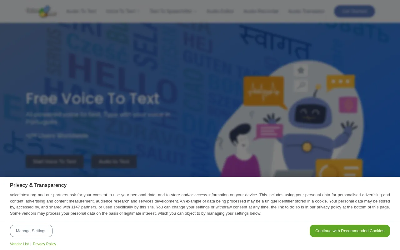 VoiceToText — preview screenshot