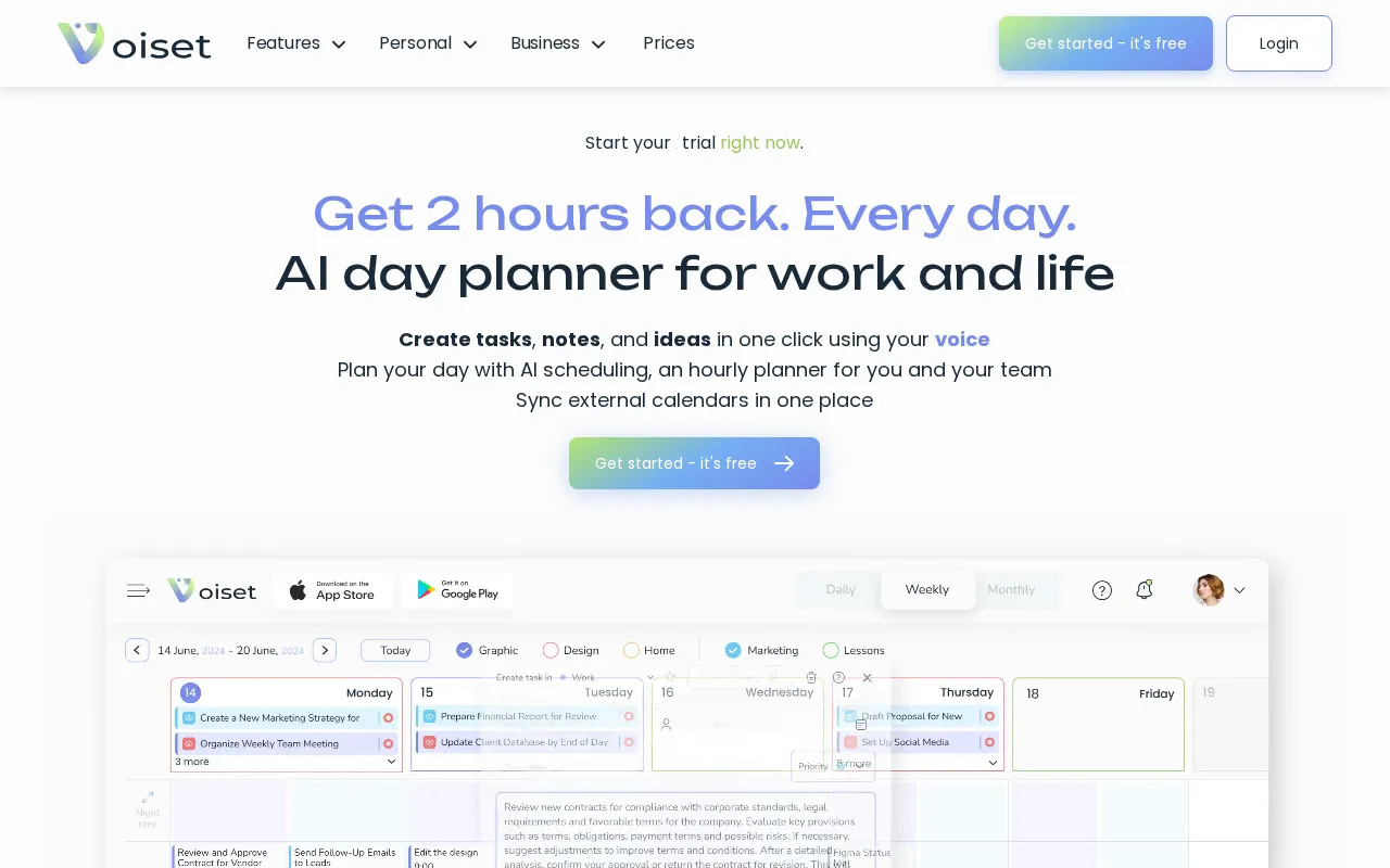 Voiset — preview screenshot