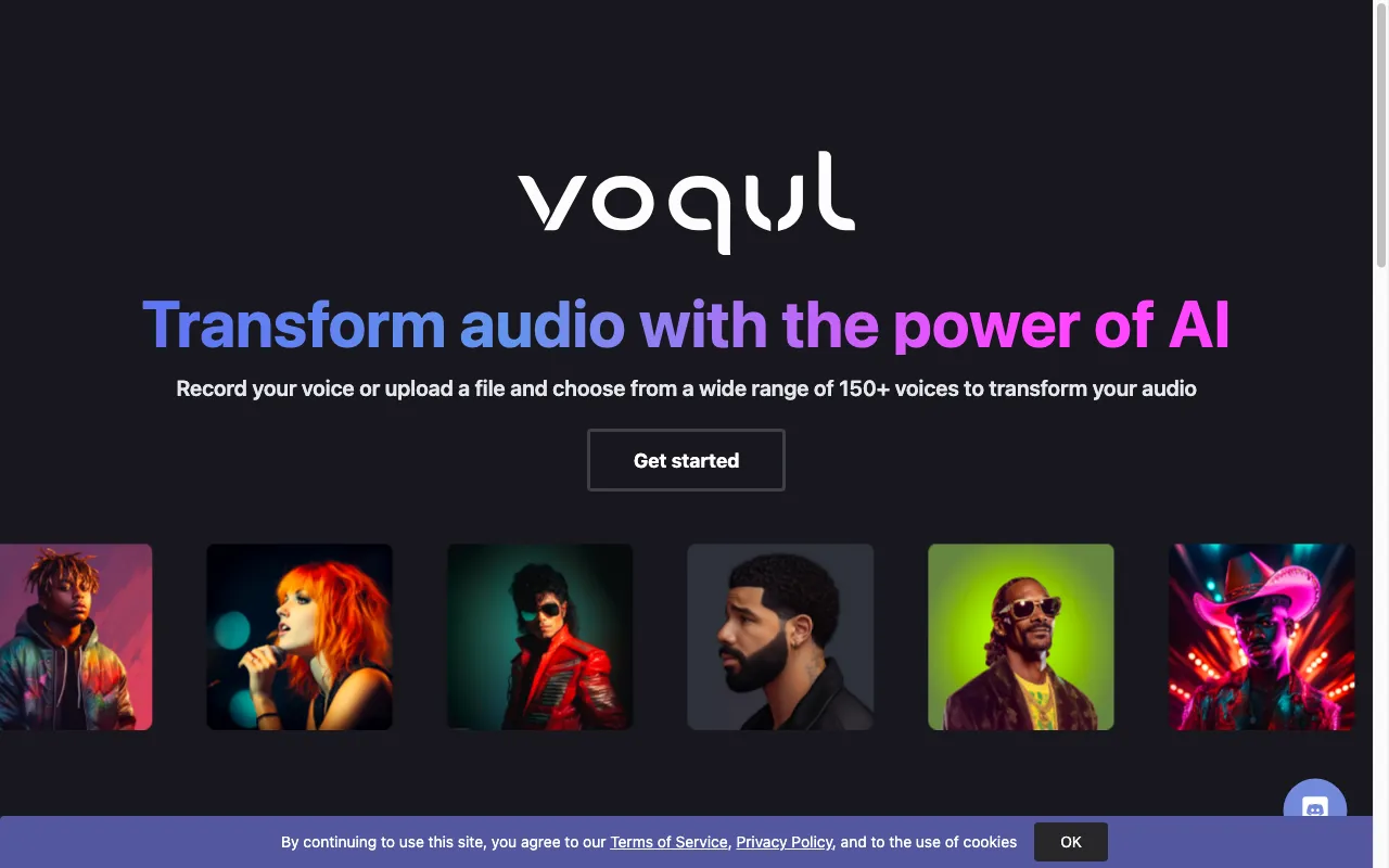 Voqul — preview screenshot