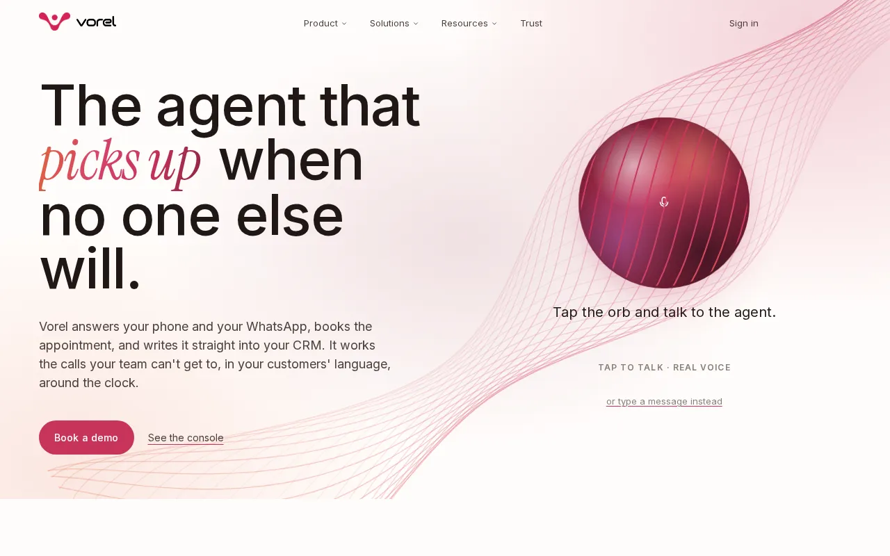 Vorel — preview screenshot