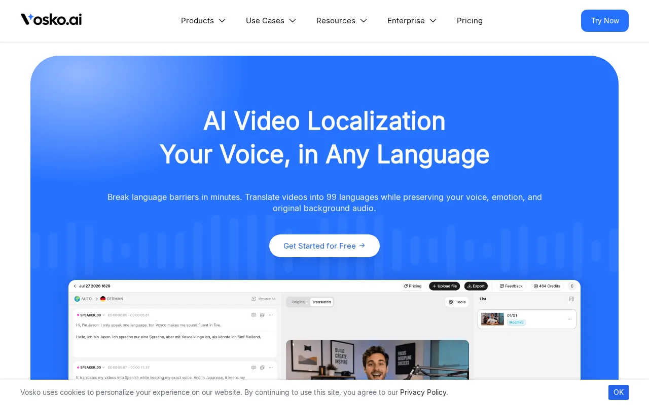 Vosko AI — preview screenshot
