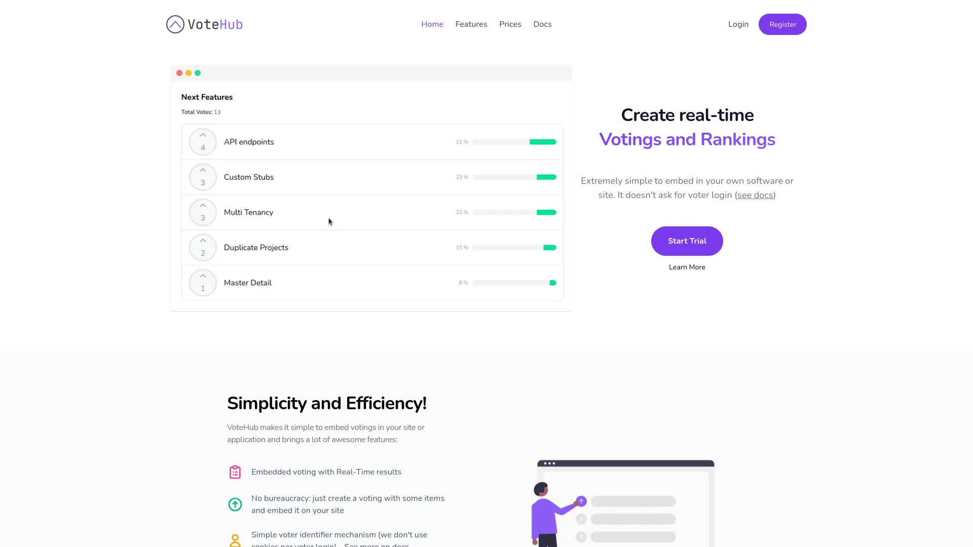 VoteHub — preview screenshot