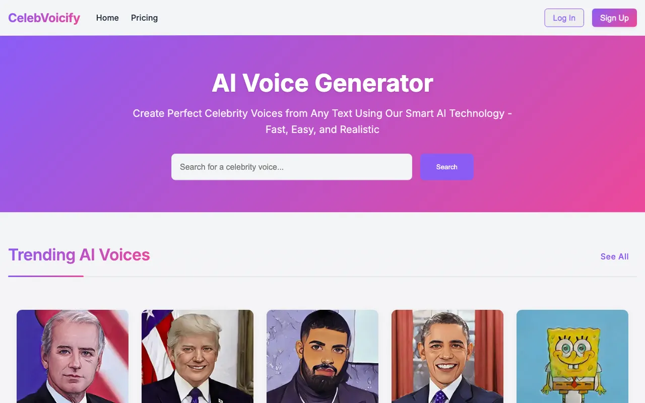 Voxdazz — preview screenshot