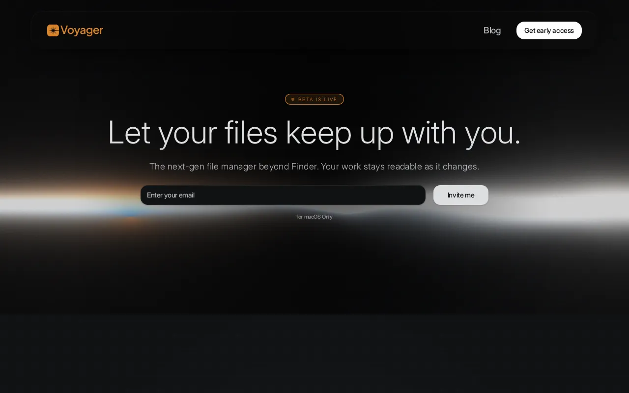 Voyager — preview screenshot