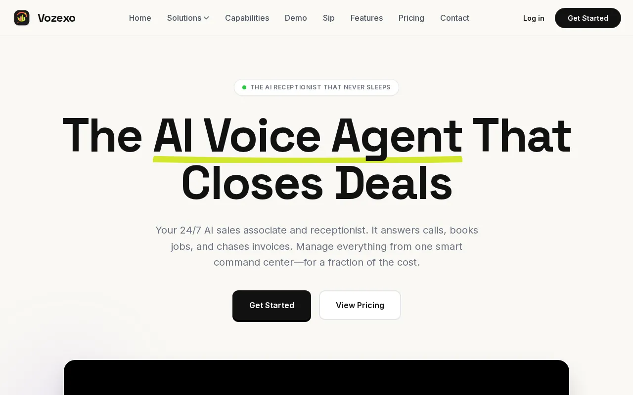 Vozexo — preview screenshot