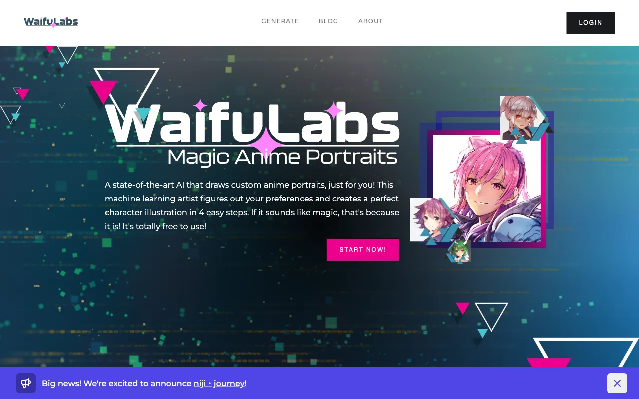 Waifu Labs — preview screenshot
