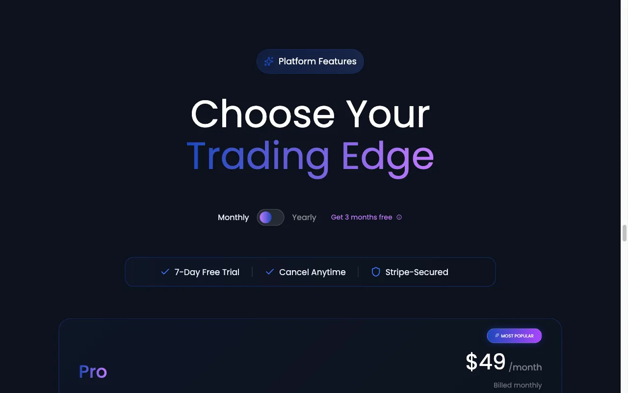 WalletFinder.ai — pricing page