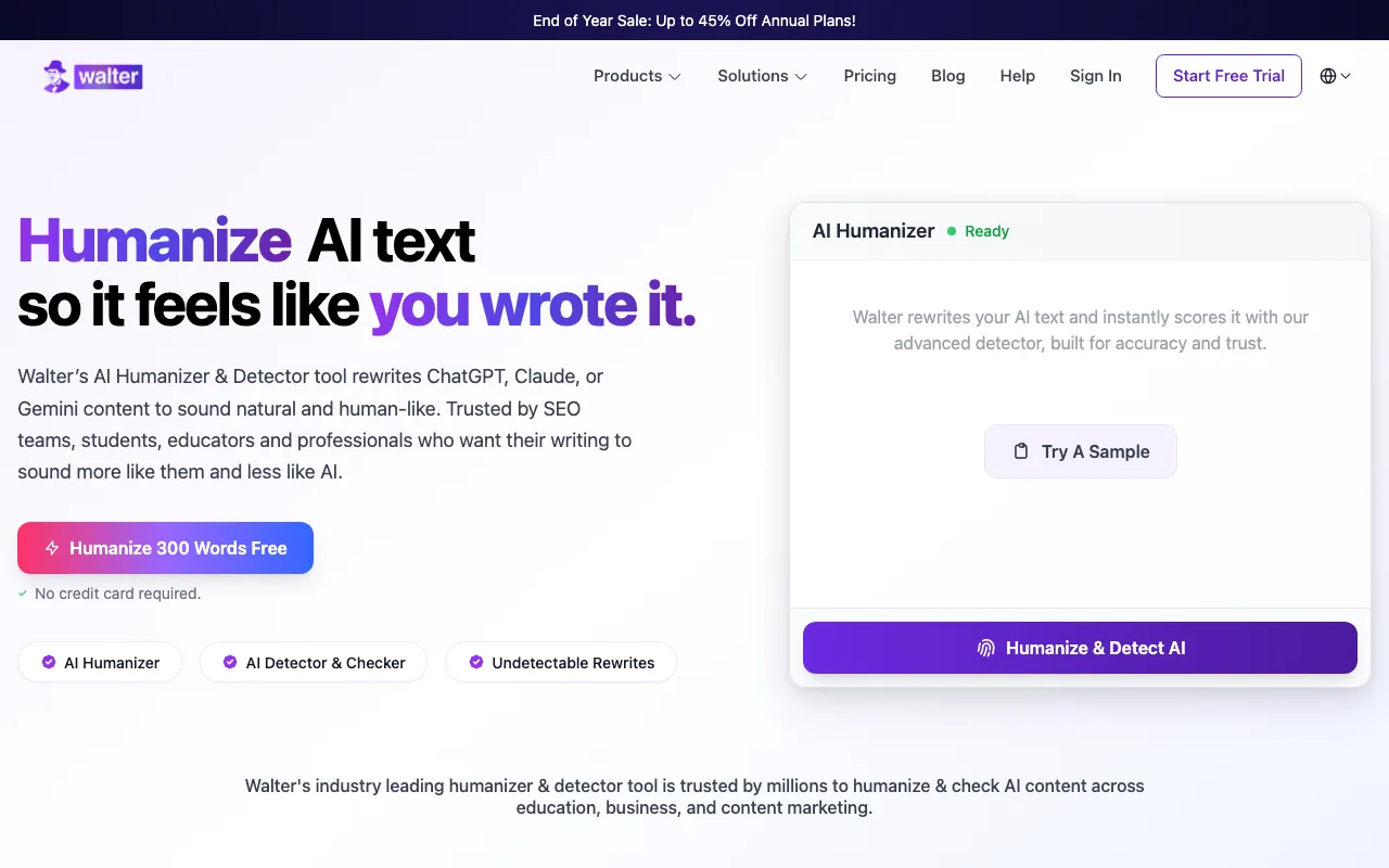 Walter AI — preview screenshot