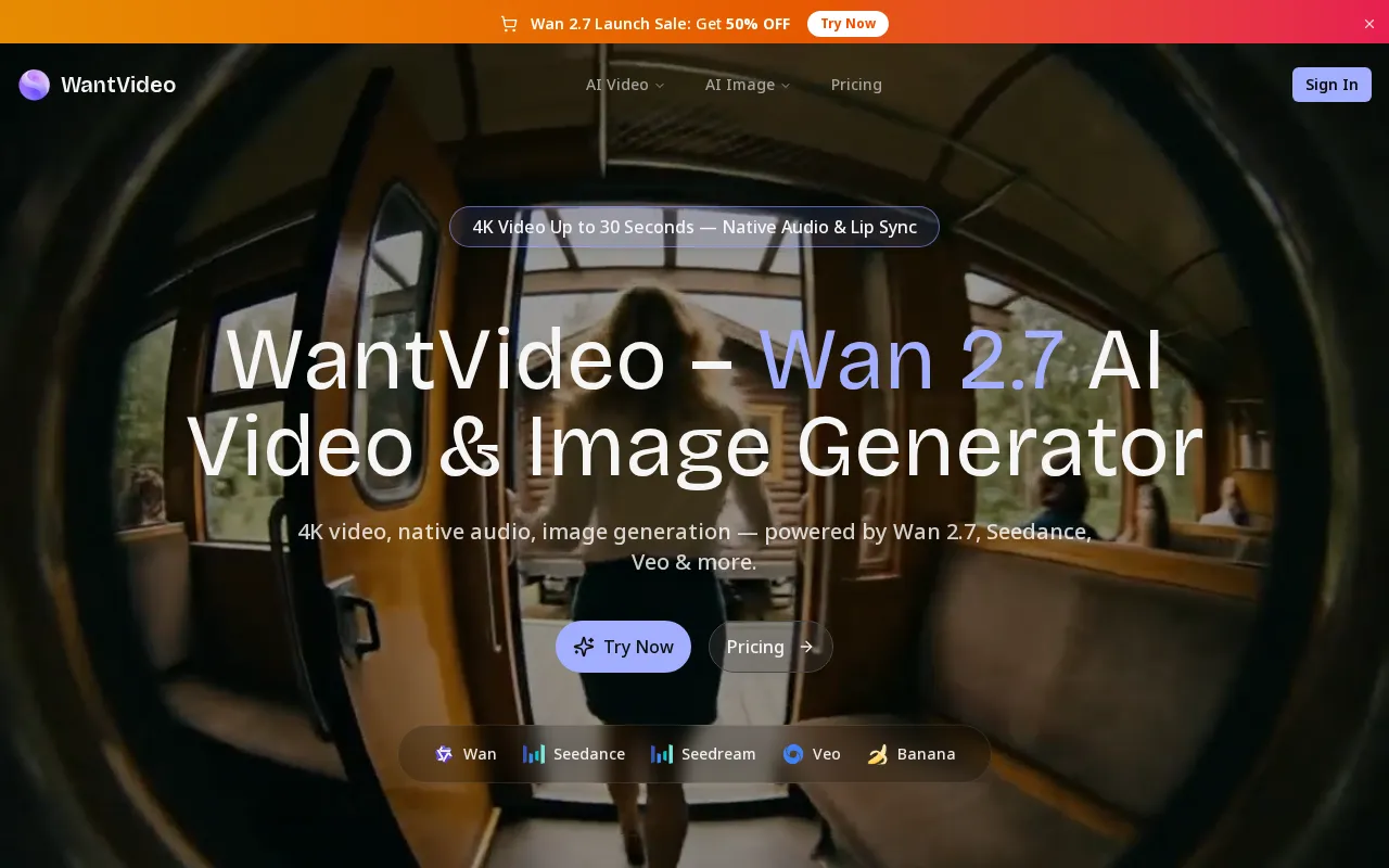 WantVideo — preview screenshot