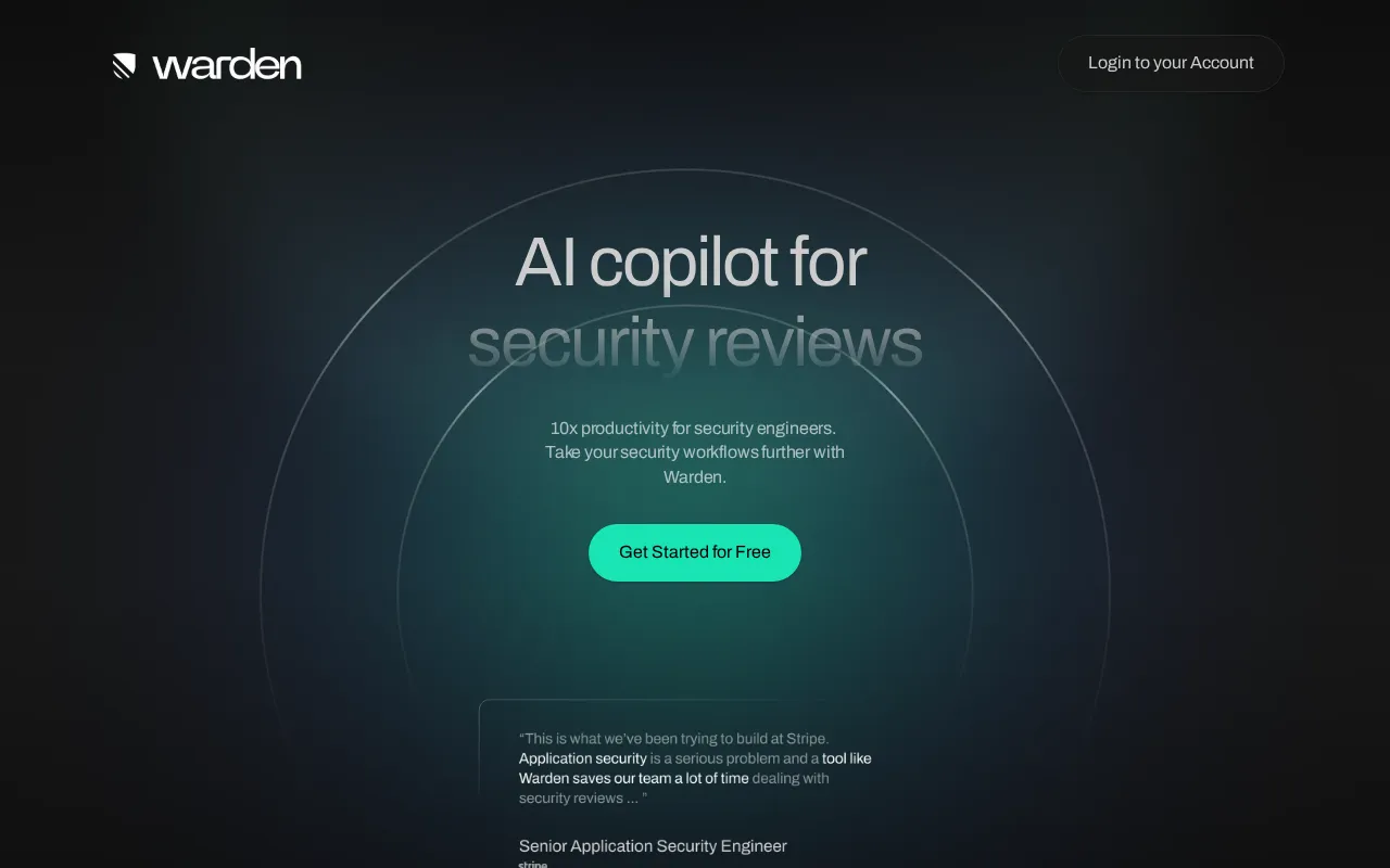 Warden — preview screenshot