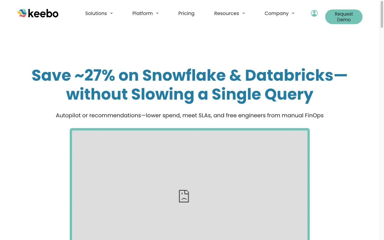 Warehouse Optimization — preview screenshot