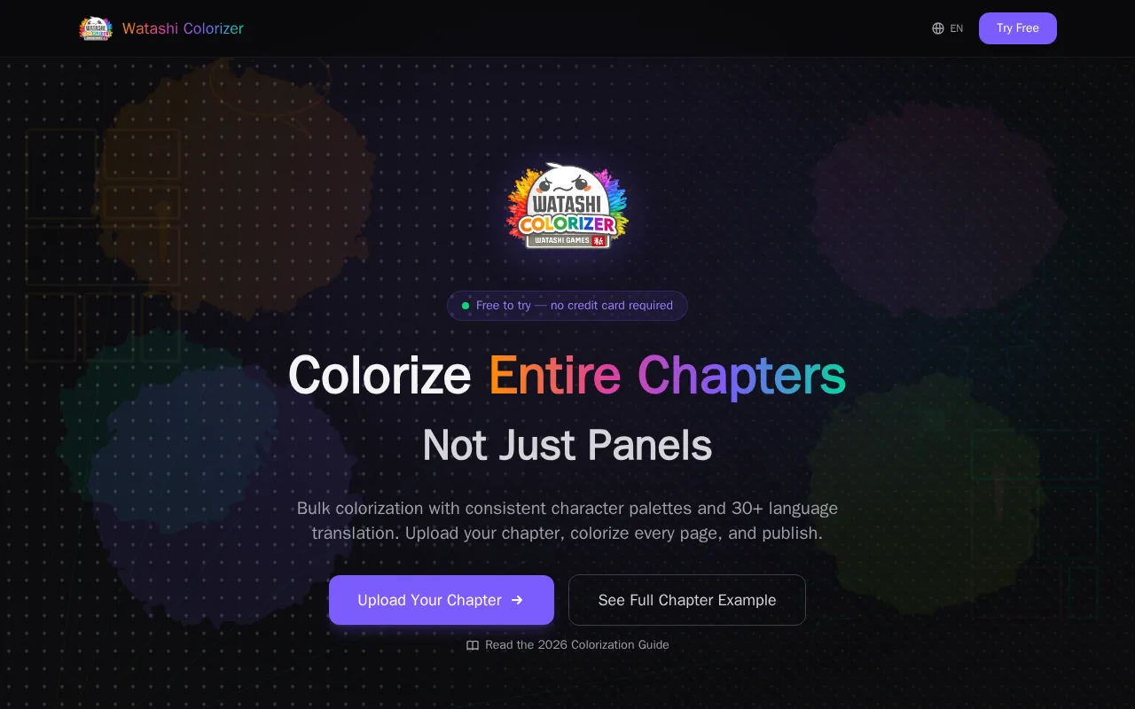 Watashi Colorizer — preview screenshot