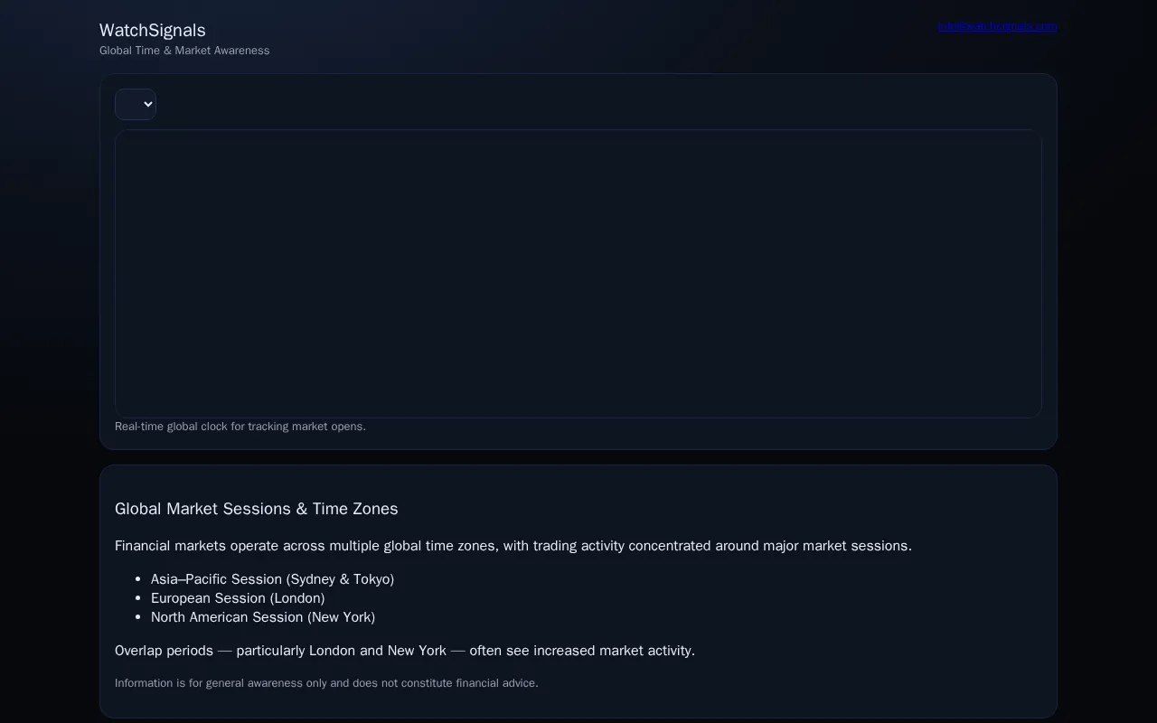 Watchsignals — preview screenshot