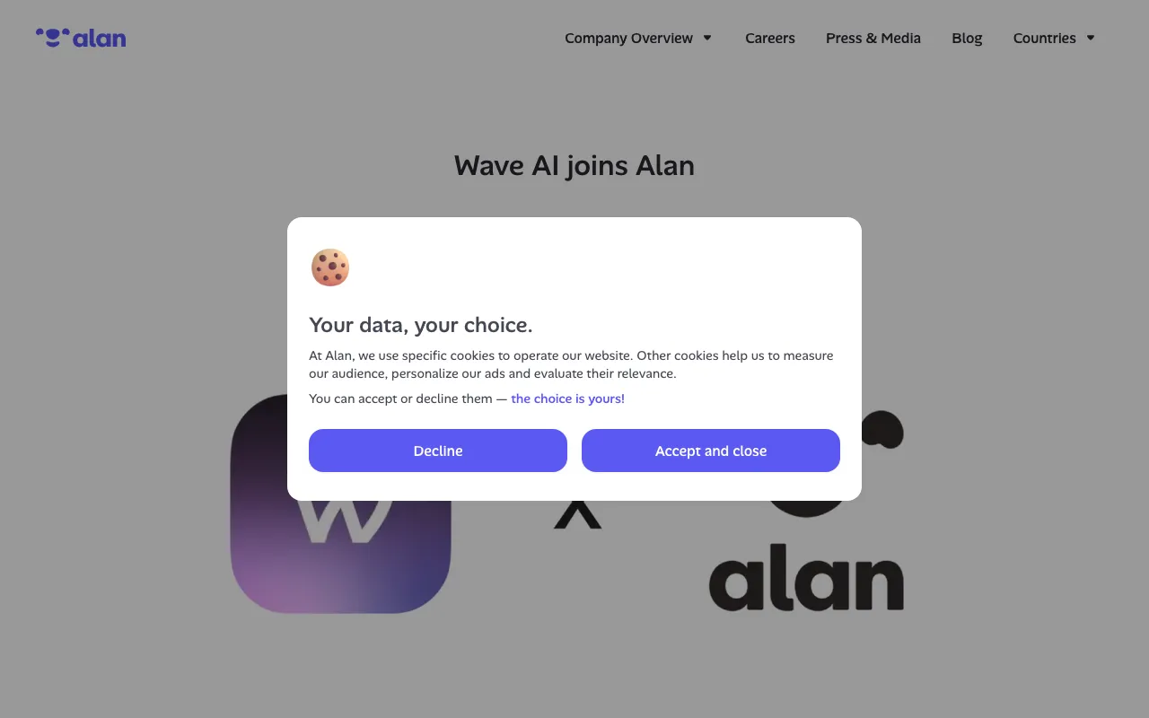 Alan — preview screenshot