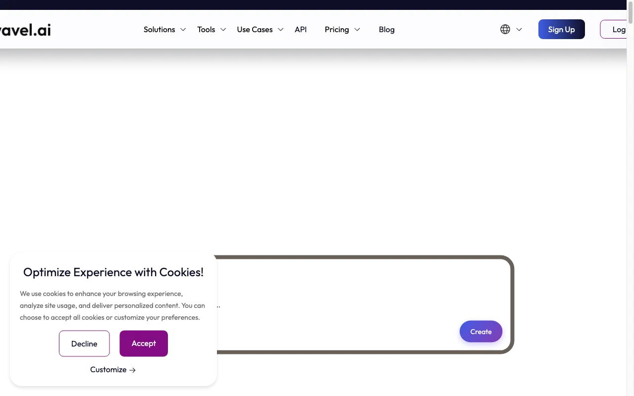 Wavel AI — preview screenshot