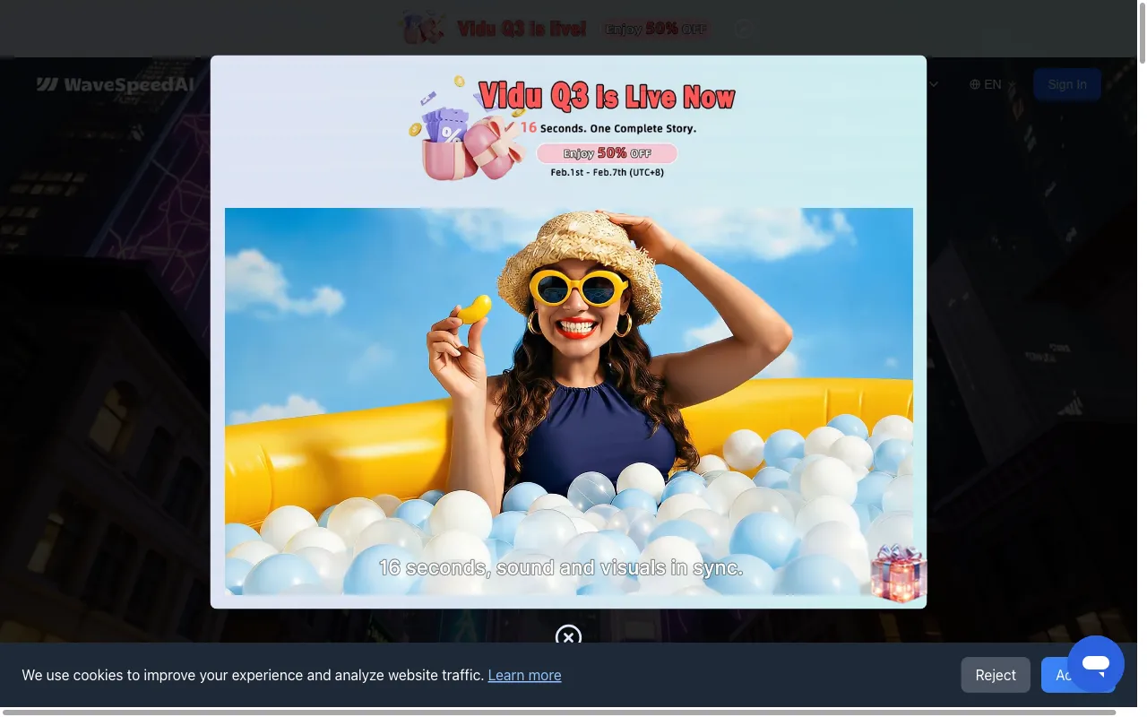 WaveSpeedAI — preview screenshot