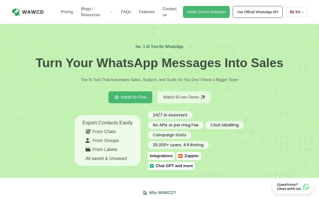 Wawcd — preview screenshot