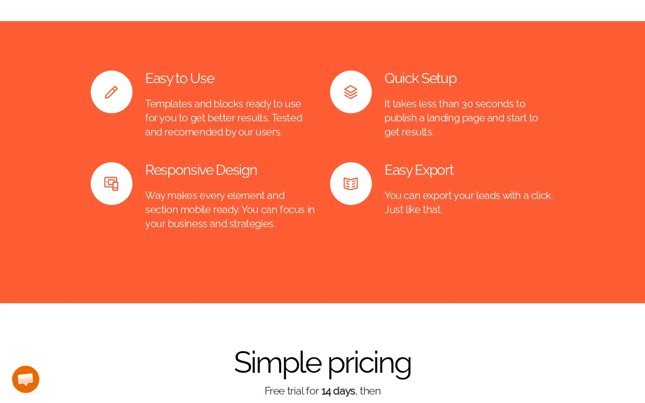 Way — pricing page