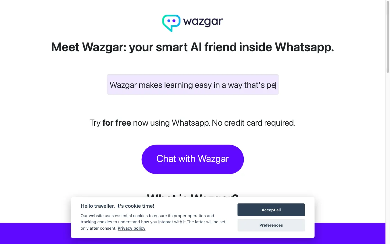 Wazgar — preview screenshot