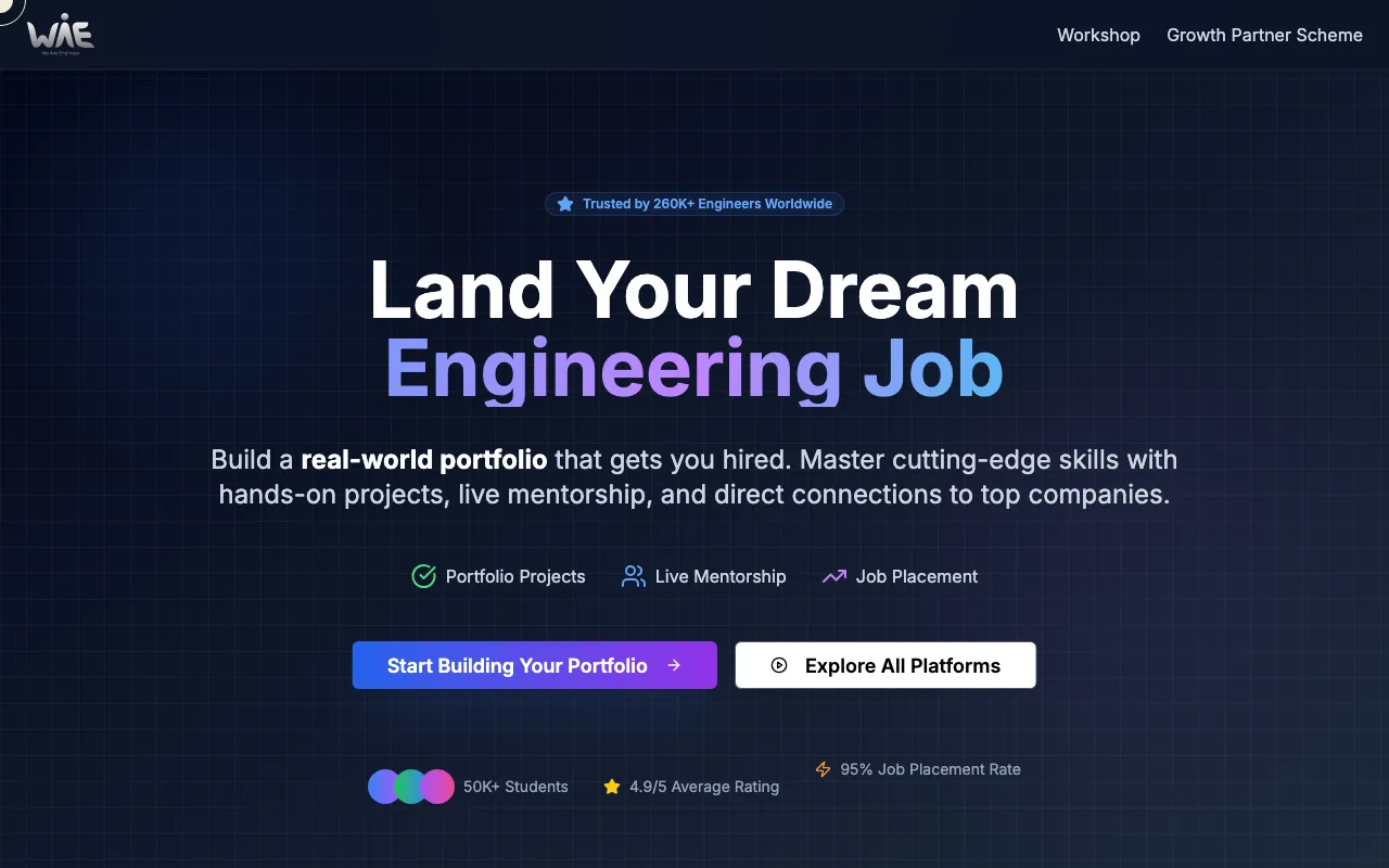 We Are Engineer — preview screenshot