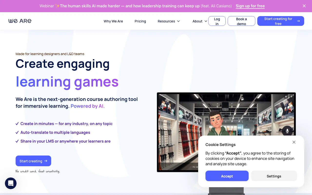 We Are Learning — preview screenshot