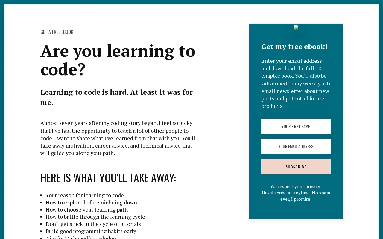 We Learn Code — preview screenshot