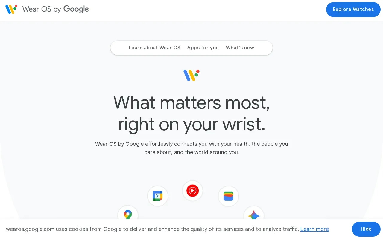 Wear OS — preview screenshot