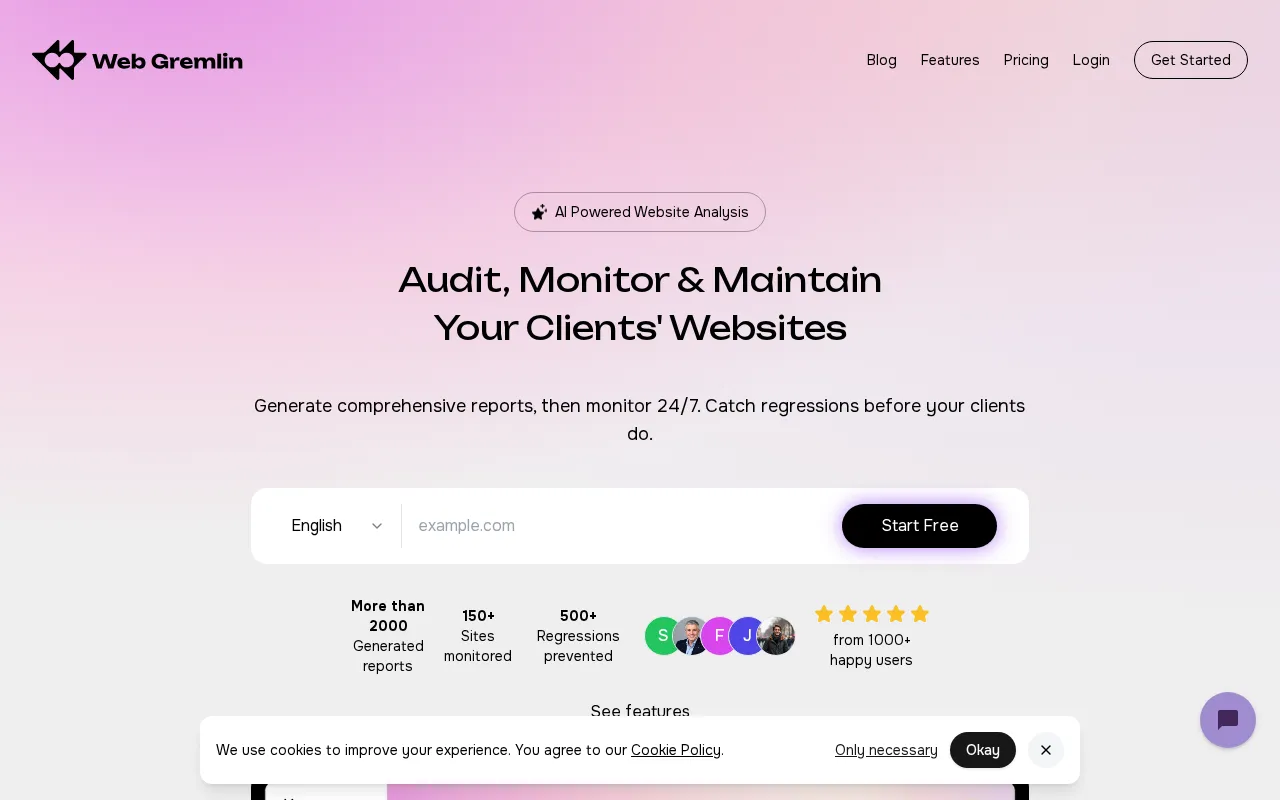 Web Gremlin — preview screenshot