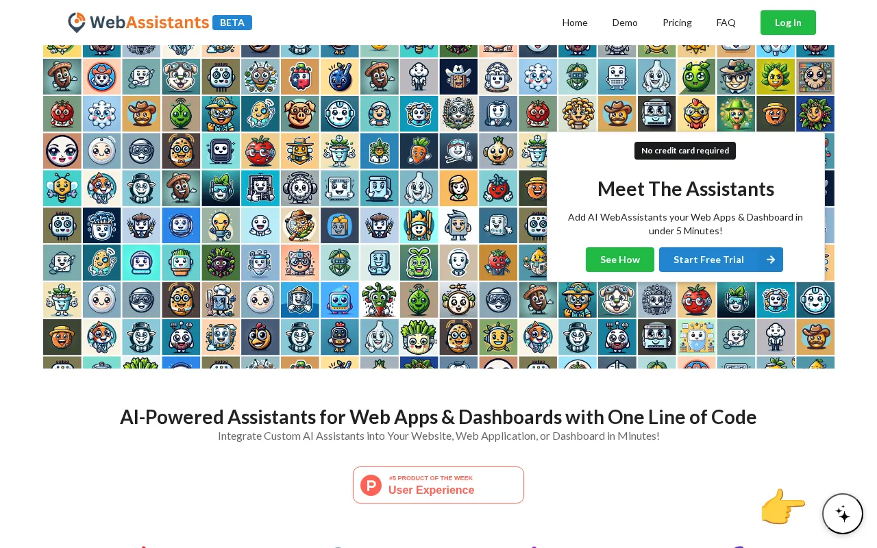 WebAssistants.ai — preview screenshot