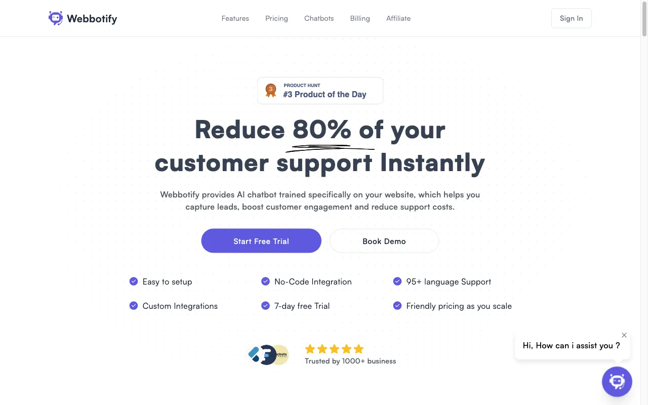 Webbotify — preview screenshot